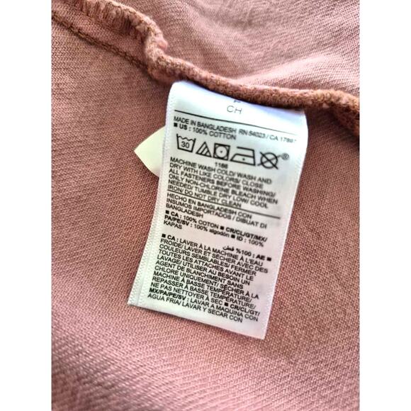 Old Navy Womens Shirt Shacket Jacket Sz S Oversized Boyfriend Pink Layering - Picture 4 of 8